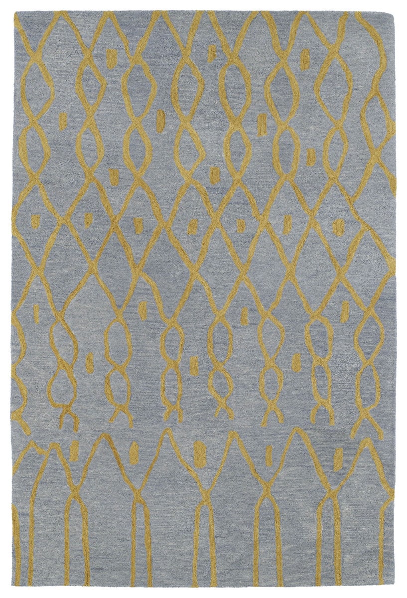 Kaleen Casablanca Cas06-79 Light Blue Area Rug Clearance - Image 3