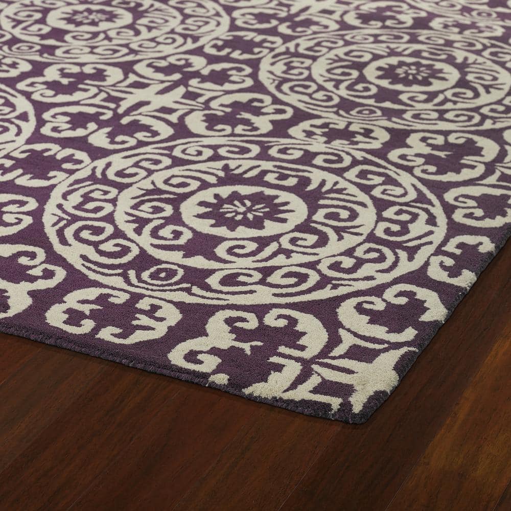 Kaleen Evolution Evl03-95 Purple Area Rug Clearance - Image 2