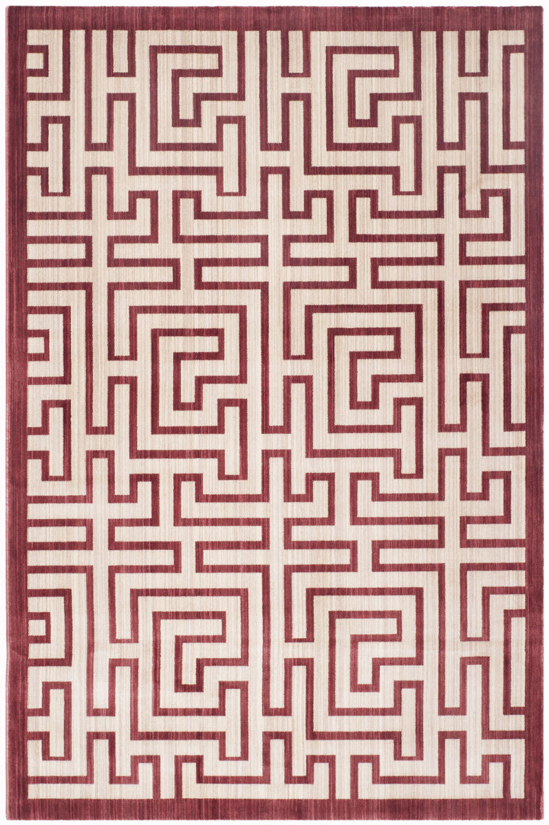Safavieh Infinity Inf587p Yellow - Red Area Rug - Image 3