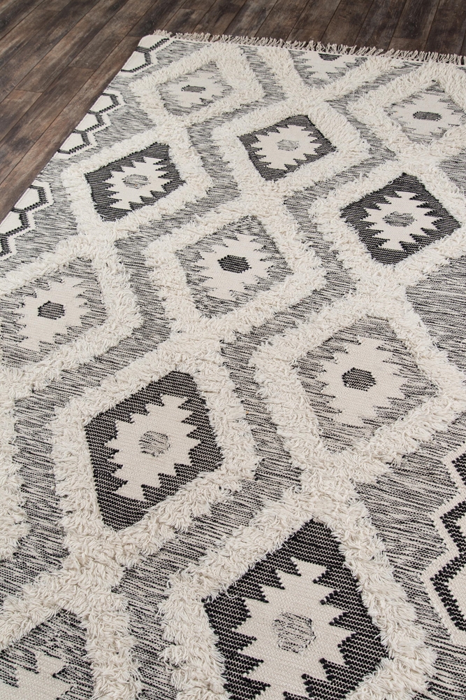 Momeni Indio IND-5 Black Area Rug