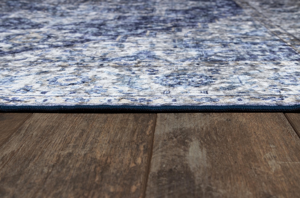 Momeni Karachi KAR-8 Blue Area Rug - Image 2