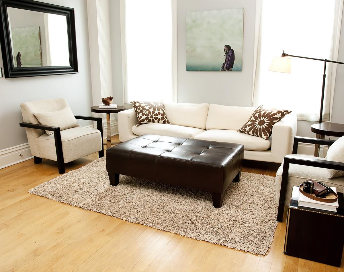 Anji Mountain Bamboo Shag Rugs Amb0654 Beige Area Rug