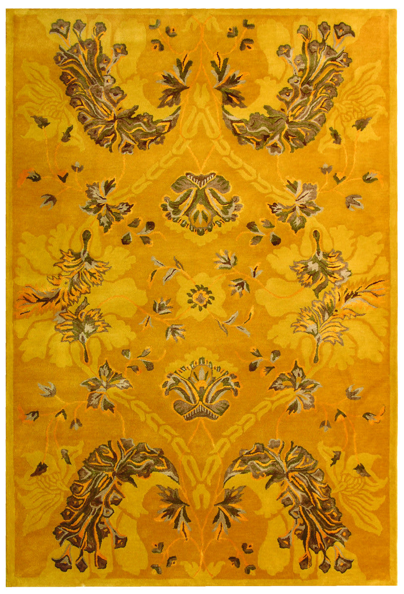 Safavieh Silk Road SKR195A Gold Area Rug Clearance